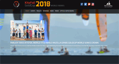 Desktop Screenshot of kitefoilgoldcup.com